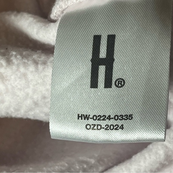 Hoodrich Muted Pink Sweatshirt Material Shorts, size Small - Picture 10 of 13